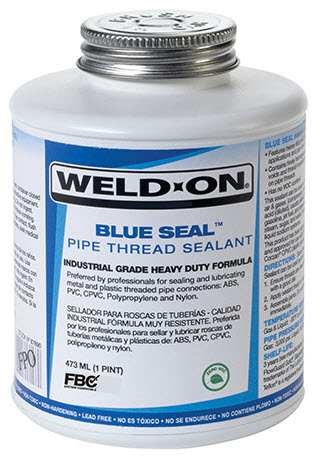Weld-on Blue Seal
