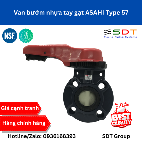 Van Bướm tay gạt nhựa ASAHI Type 57